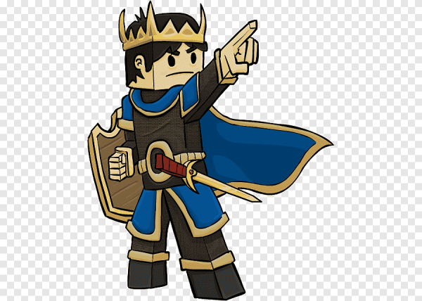 King Minecraft PNG