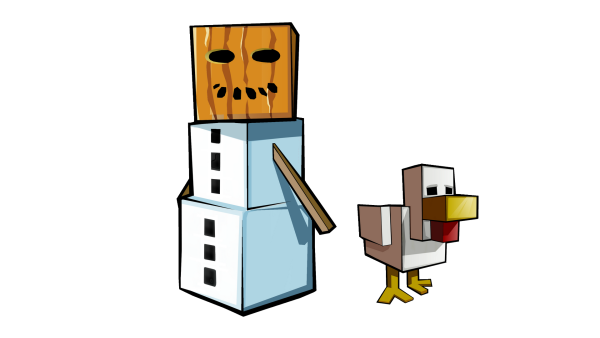 Minecraft Snow Golem