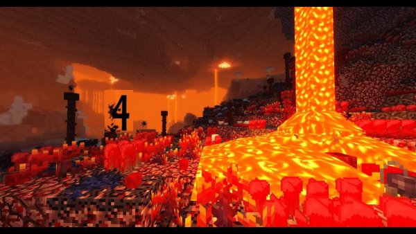 Ад майнкрафт 1.16 RTX