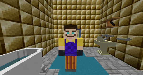 Сосед в Minecraft