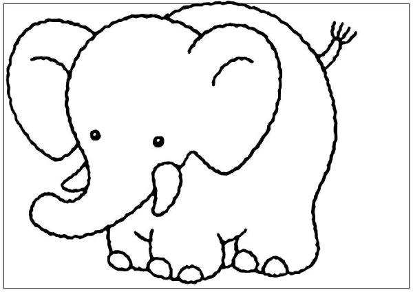 Рисунки игрушка слон (46 фото)
