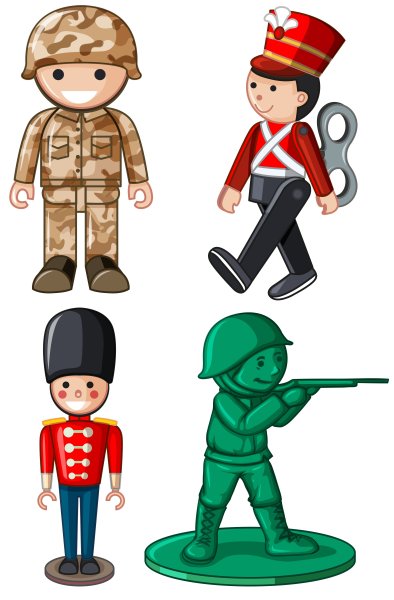 Детский солдатик