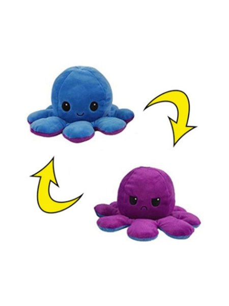 Reversible Octopus plushies
