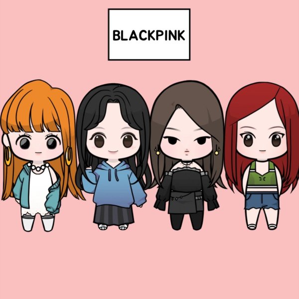 Чиби k Pop BLACKPINK
