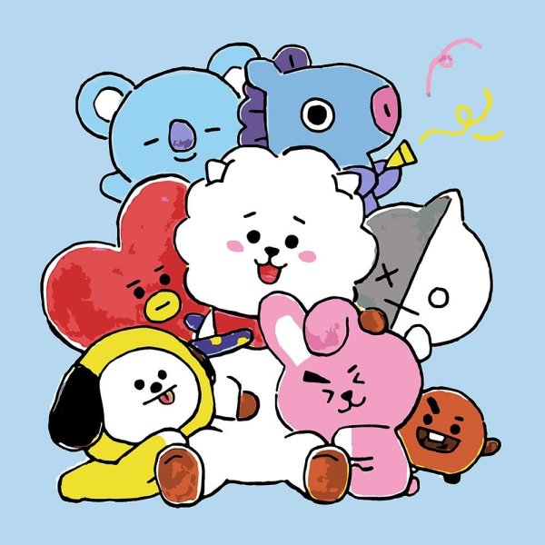 Персонажи БТС bt21