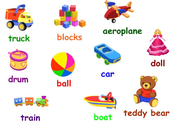 Toys английский для детей