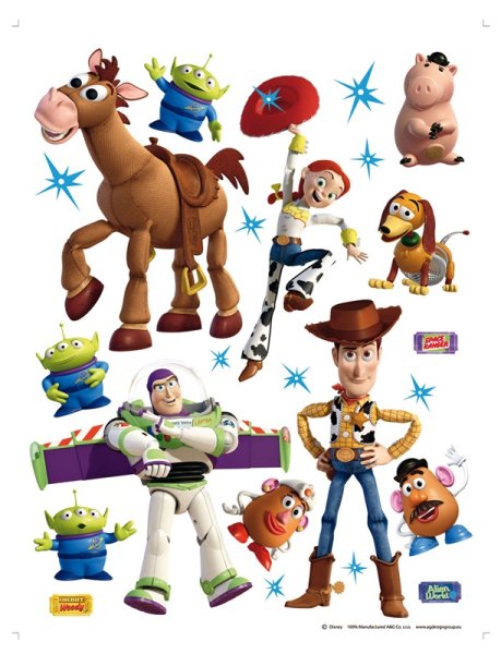 Toy story персонажи