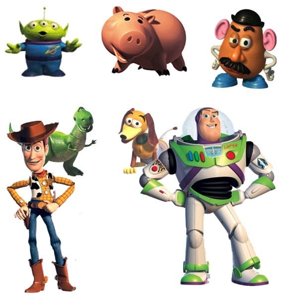Sheriff Woody and Buzz Lightyear