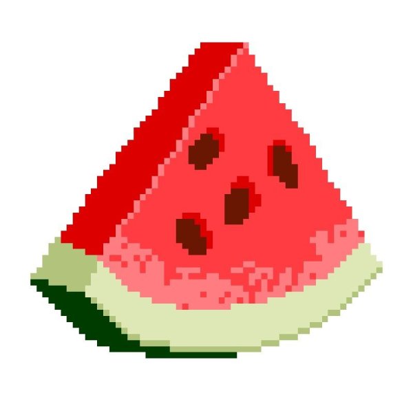 Арбуз Pixel Art