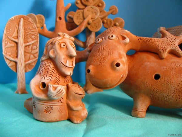 Керамические игрушки