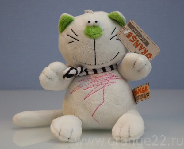 Вязаная игрушка кот батон