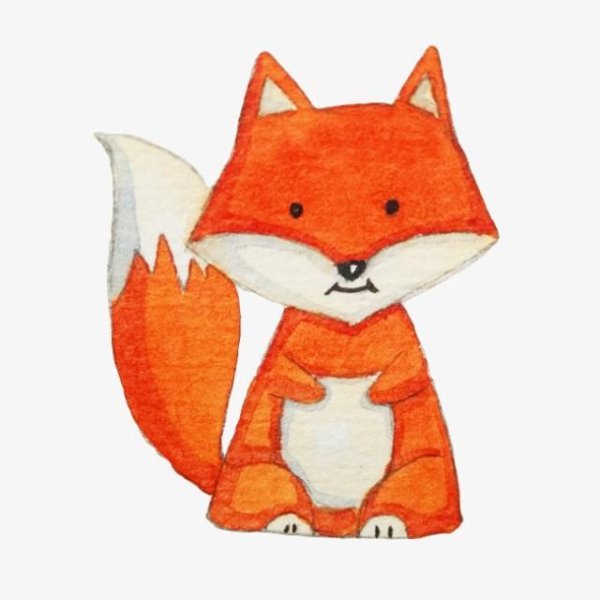 Лиса игрушка рисунок