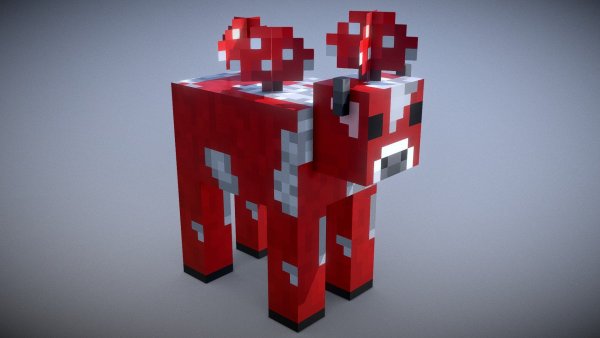Mooshroom в МАЙНКРАФТЕ