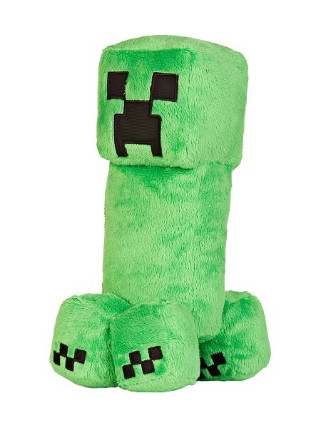 Мягкая игрушка Jinx Minecraft КРИПЕР 18 см