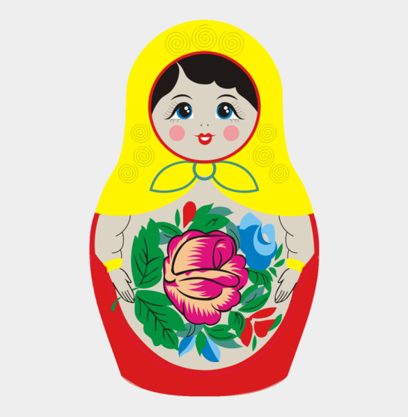 Семеновская Матрешка вектор