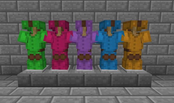 Кожаная броня Minecraft