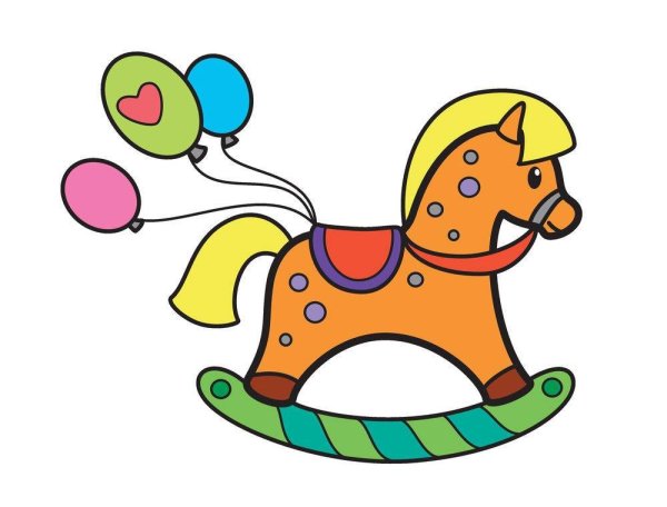 Рисунки игрушка моя лошадка (45 фото)
