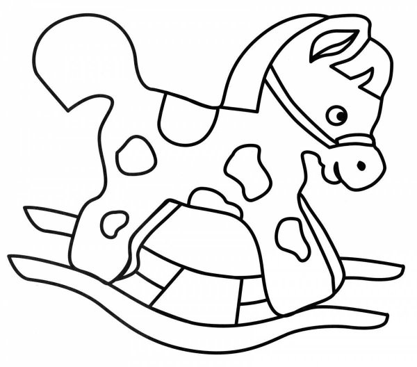 Раскраска. Игрушки
