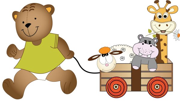 Клипарт детские игрушки на прозрачном фоне