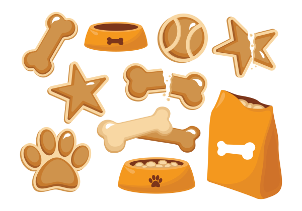 Кость для собаки вектор