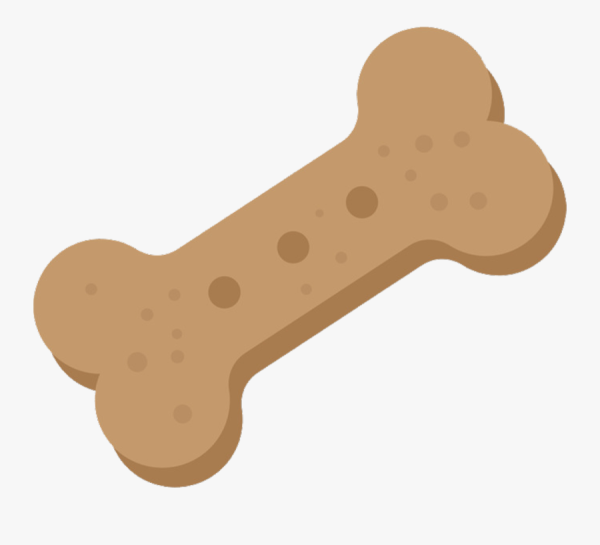 Собачка с косточкой