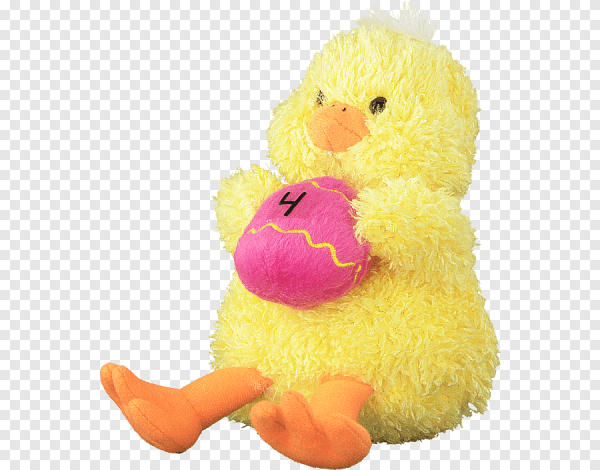 Желтая птица игрушка утка