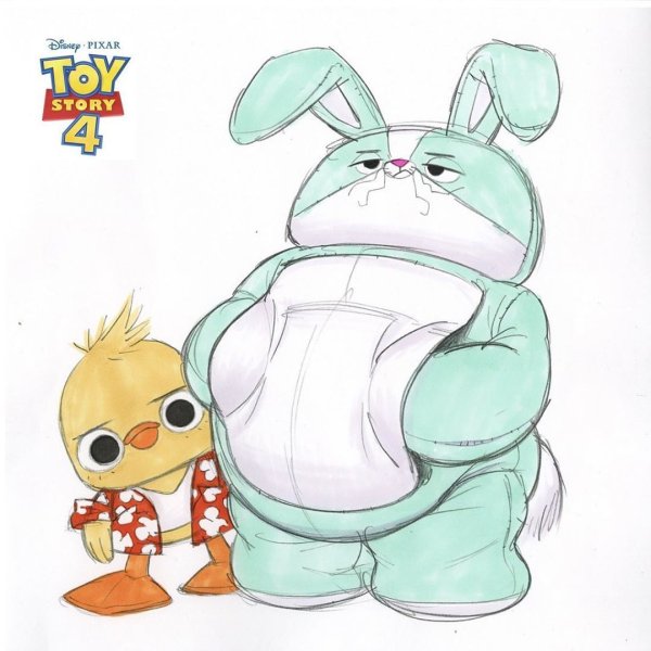 Toy story Ducky and Bunny