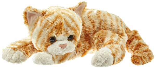 Ty мягкая игрушка кошка cobbler цвет коричневый 40 см