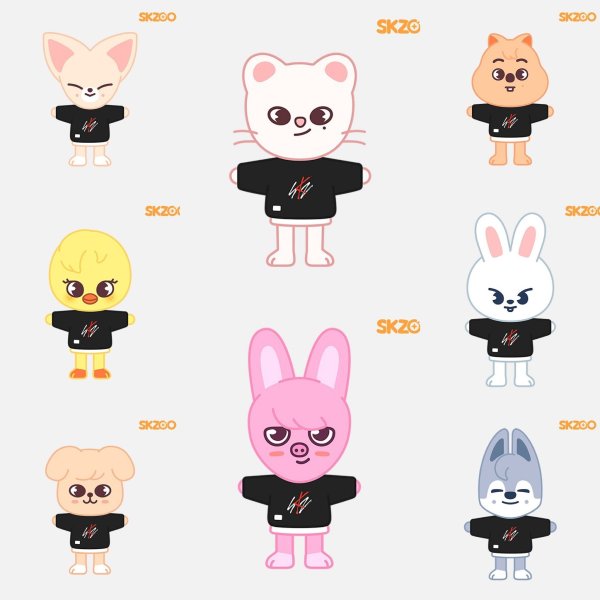 Плюшевая игрушка Stray Kids SKZOO