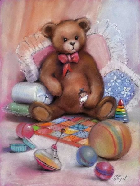 Игрушки в живописи