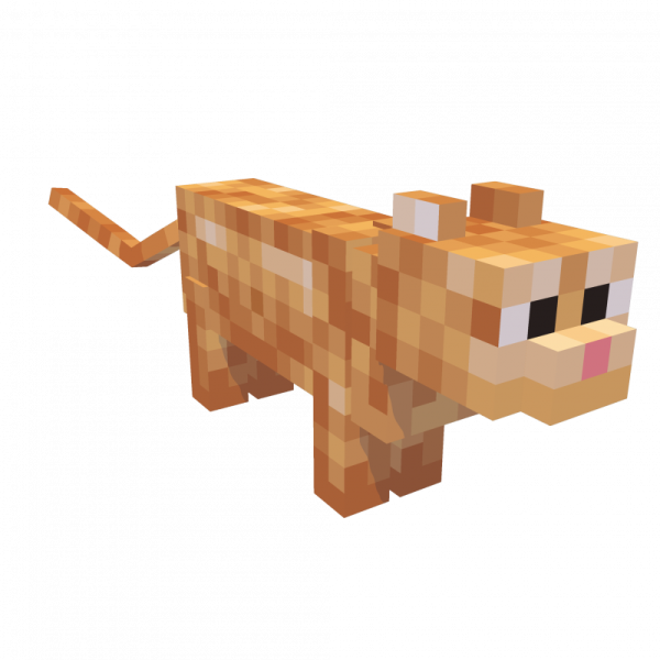 Кот майнкрафт