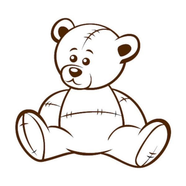 Рисунки медведь игрушка (45 фото)