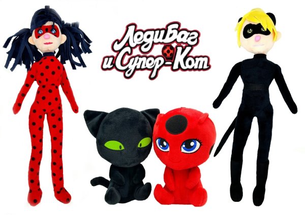 Игрушки леди баг и супер кот талисманы