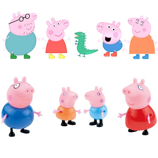 Рисунки свинка пеппа игрушки (44 фото)