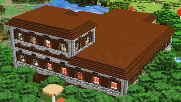 Minecraft особняк разбойников