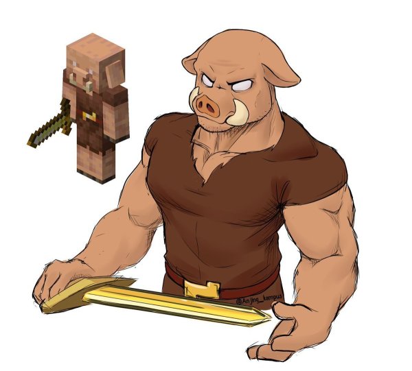 Пиглин майнкрафт