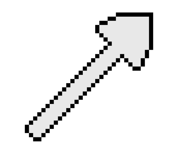 Стрела Pixel Art