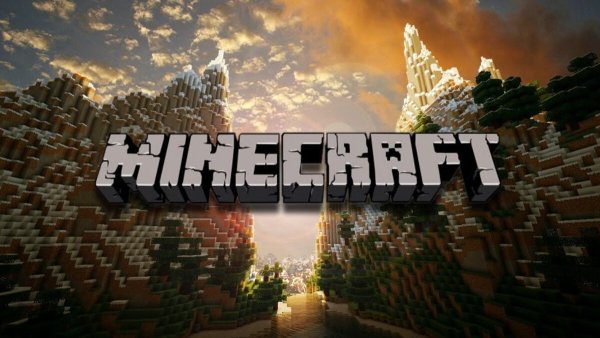 Minecraft надпись