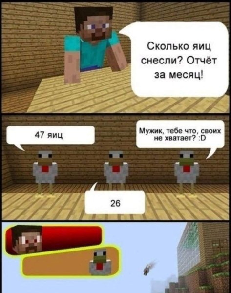 Майнкрафт приколы