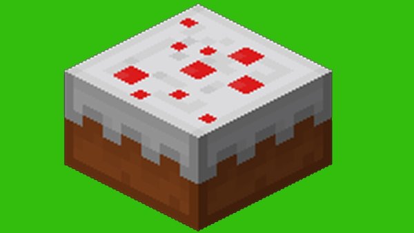 Тортик майнкрафт из игры
