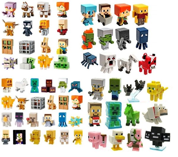Минифигурки майнкрафт Mattel