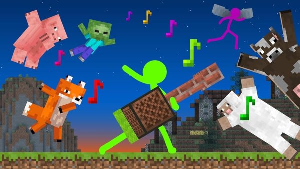 Animation vs Minecraft Art