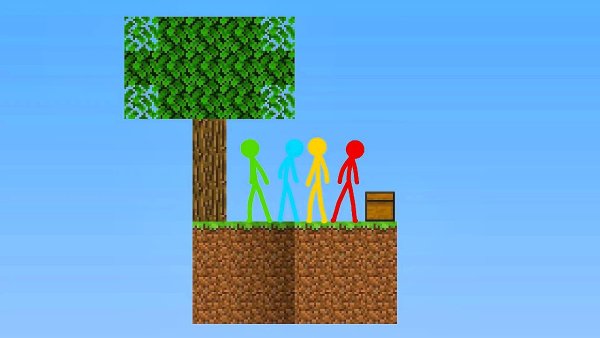 Alan Becker animation vs Minecraft