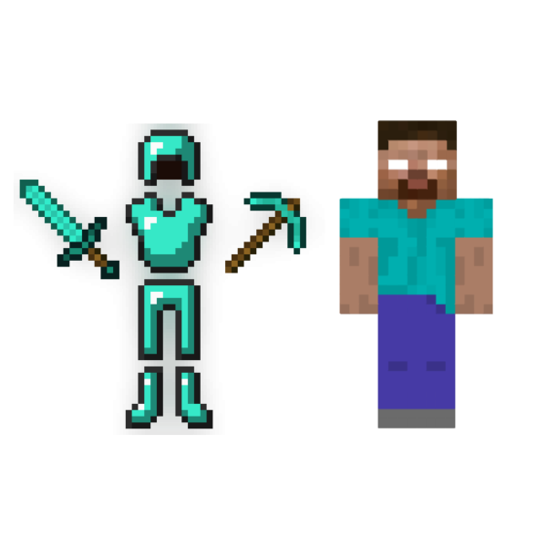 Minecraft алмазная броня