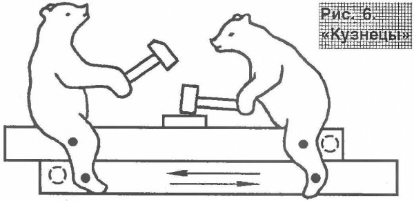 Богородская игрушка трафарет