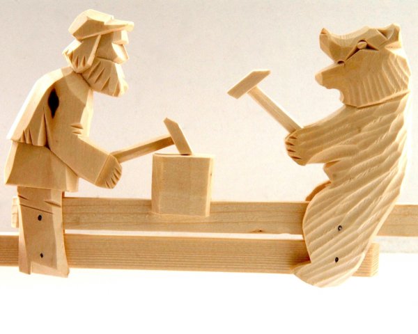 Игрушки «кузнецы» Богородские кузнецы»