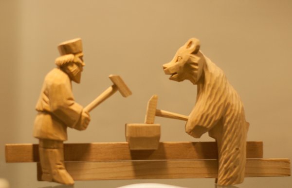 Игрушки «кузнецы» Богородские кузнецы»