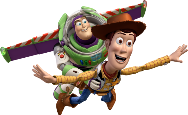 Sheriff Woody and Buzz Lightyear