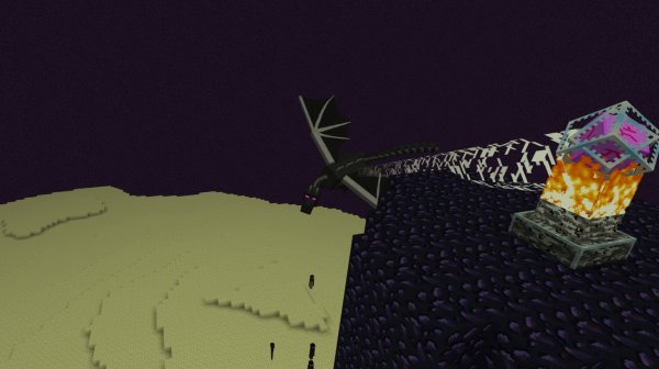 Minecraft ЭНДЕР дракон босс
