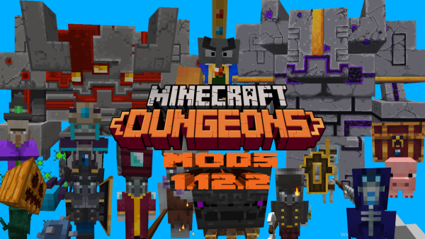 Майнкрафт Dungeons Mod